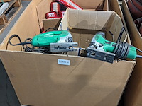 Partij diversen o.a. gereedschap, volvo lampen, o.a. hitachi, metabo - afbeelding 1 van  15