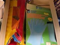 Partij diversen o.a. keukendoeken, huishoudhandschoenen, glas en allesreiniger - afbeelding 3 van  6