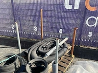 Partij diversen o.a. meubilair/balie/schrobmachine/polycarbonaat/banden enz. - afbeelding 6 van  6