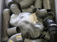 Partij diversen o.a. pvc-koppelstukken & beugels - afbeelding 2 van  6