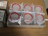 Partij diversen o.a. voorraadpotjes, geurkaarsen, glazen snoeppot & vidaxl zeepdispensers - afbeelding 5 van  5