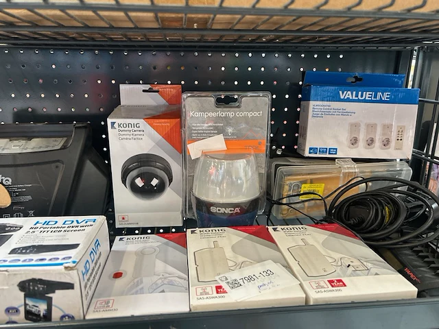 Partij diversen w.o. dummy camera, water detector w.o. konig, vapex - afbeelding 3 van  7