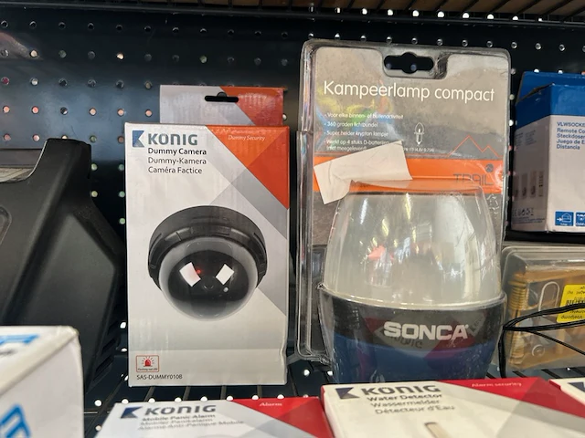 Partij diversen w.o. dummy camera, water detector w.o. konig, vapex - afbeelding 5 van  7