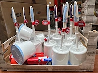 Partij diversen w.o. g23 lampen, toiletborstels - afbeelding 2 van  8