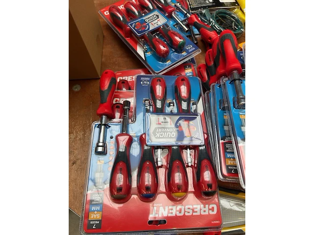Partij diversen w.o. handgereedschap w.o. crescent - afbeelding 2 van  9
