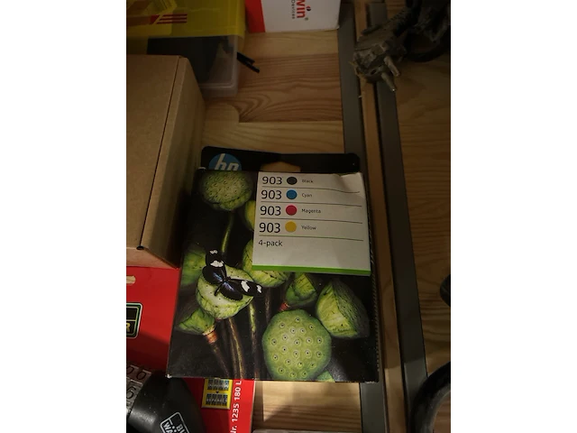Partij diversen w.o. houder voor apparaten, slot w.o. burgwachter, hp, inline - afbeelding 6 van  8