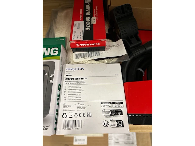 Partij diversen w.o. houder voor apparaten, slot w.o. burgwachter, hp, inline - afbeelding 7 van  8