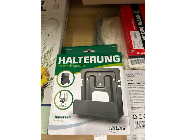 Partij diversen w.o. houder voor apparaten, slot w.o. burgwachter, hp, inline - afbeelding 8 van  8