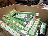 Partij diversen w.o. wandklokken, g23 lampen w.o. eglo - afbeelding 4 van  8