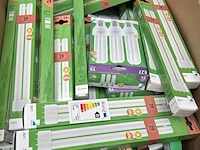 Partij diversen w.o. wandklokken, g23 lampen w.o. eglo - afbeelding 8 van  8