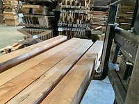 Partij douglas tuinpalen 14x14 cm - afbeelding 13 van  13