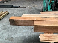 Partij douglas tuinpalen 200-300x14,5x14,5 cm - afbeelding 2 van  18