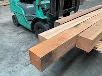 Partij douglas tuinpalen 200-300x14,5x14,5 cm - afbeelding 4 van  18