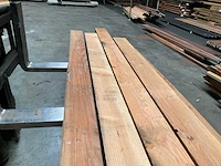 Partij douglas tuinpalen 200-300x14,5x14,5 cm - afbeelding 10 van  18