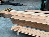 Partij douglas tuinpalen 200-300x14,5x14,5 cm - afbeelding 18 van  18