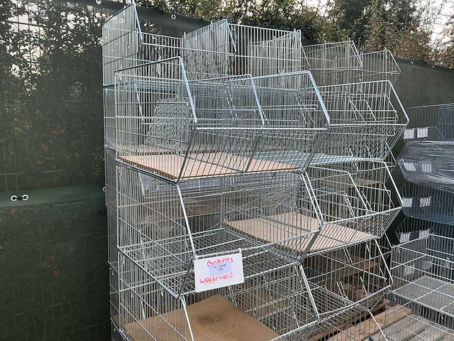 Partij draadmanden (36x) - afbeelding 2 van  2