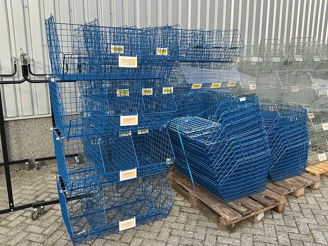 Partij draadmanden (40x) - afbeelding 1 van  3