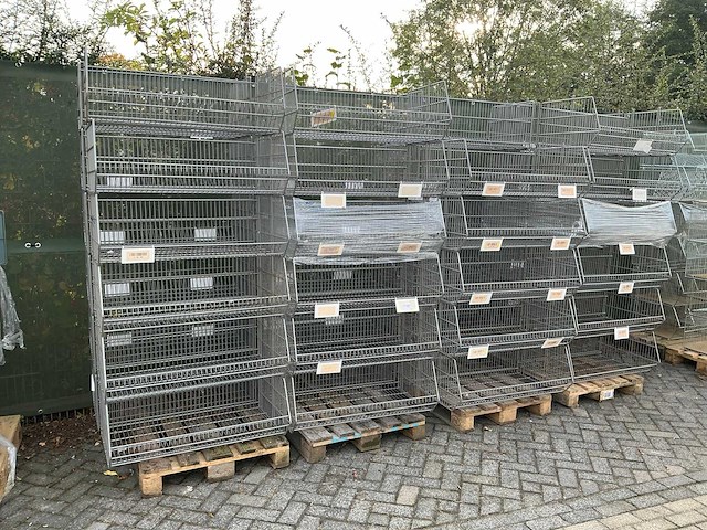 Partij draadmanden (48x) - afbeelding 1 van  2