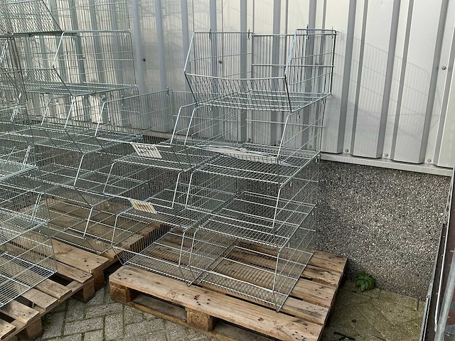 Partij draadmanden (49x) - afbeelding 2 van  3