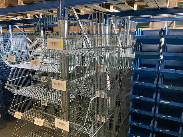 Partij draadmanden (69x) - afbeelding 1 van  3