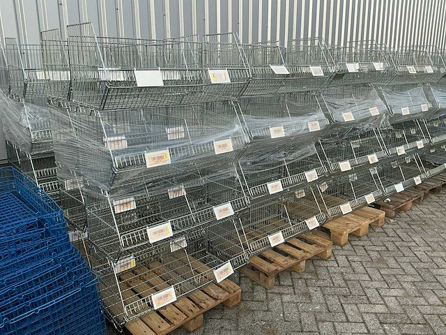 Partij draadmanden (80x) - afbeelding 3 van  3