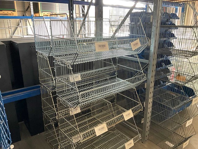 Partij draadmanden (80x) - afbeelding 1 van  3