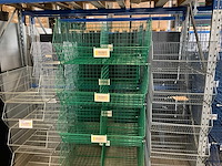 Partij draadmanden (85x) - afbeelding 1 van  6