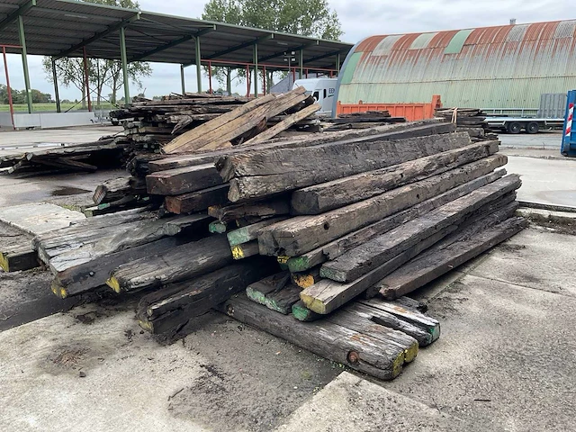 Partij dragline schot balkhout - afbeelding 3 van  7