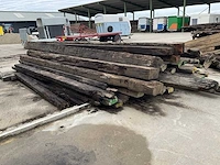 Partij dragline schot balkhout - afbeelding 4 van  7