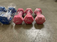 Partij dumbbells, 9 stuks - afbeelding 4 van  4