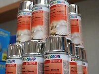Partij duplicolor chrome effect spuitbussen - 18 bussen á 150ml - afbeelding 1 van  4