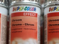 Partij duplicolor chrome effect spuitbussen - 18 bussen á 150ml - afbeelding 2 van  4