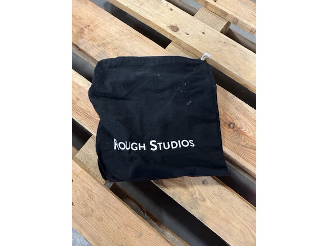 Partij dustbags/kledingzakken, rough studios, zwart - afbeelding 1 van  3