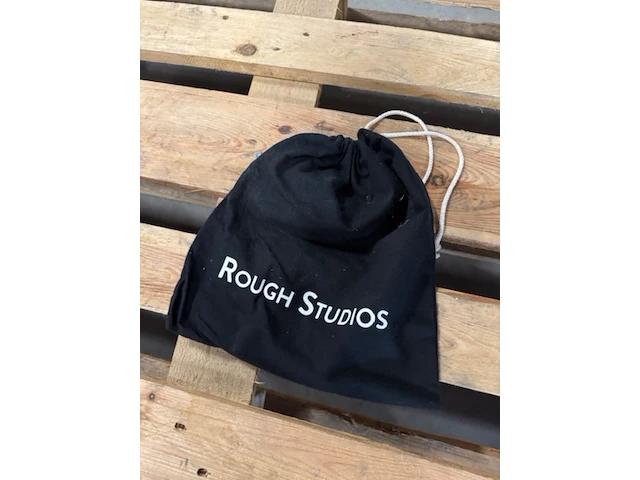 Partij dustbags/kledingzakken, rough studios, zwart - afbeelding 2 van  3
