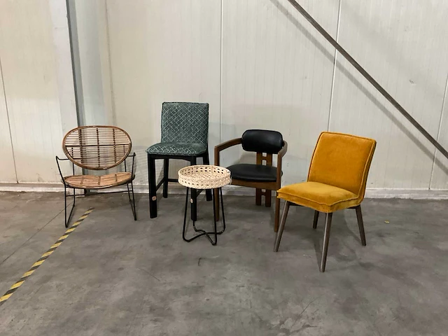 Partij eetkamerstoelen (4x) - afbeelding 1 van  15