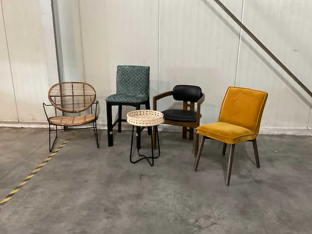 Partij eetkamerstoelen (4x) - afbeelding 2 van  15