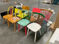 Partij eetkamerstoelen (7x) - afbeelding 2 van  7