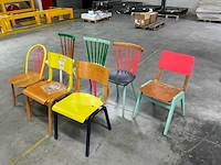 Partij eetkamerstoelen (7x) - afbeelding 3 van  7