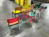 Partij eetkamerstoelen (7x) - afbeelding 5 van  7