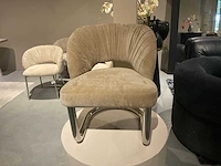 Partij eetkamerstoelen, fauteuils, poefs (13x) - afbeelding 7 van  38