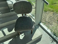 Partij eetkamerstoelen, fauteuils, poefs (13x) - afbeelding 25 van  38