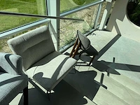 Partij eetkamerstoelen, fauteuils, poefs (13x) - afbeelding 26 van  38