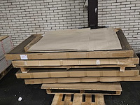 Partij eettafel eiken visgraat bladen - afbeelding 3 van  3