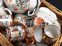 Partij (eier)schaal oosters theeserviesjes - afbeelding 4 van  5