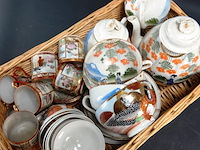 Partij (eier)schaal oosters theeserviesjes - afbeelding 5 van  5