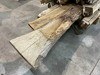 Partij eiken balken en planken - afbeelding 6 van  6