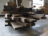 Partij eiken balken en planken - afbeelding 3 van  13