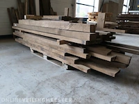 Partij eiken balken en planken - afbeelding 7 van  13