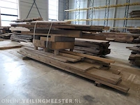 Partij eiken balken en planken - afbeelding 3 van  10