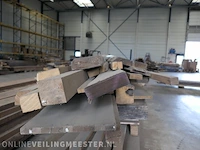 Partij eiken balken en planken - afbeelding 6 van  10